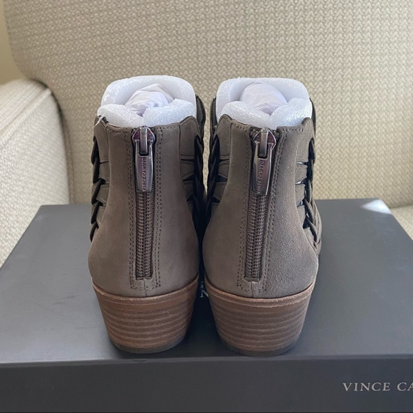 Vince Camuto Prestetta True Suede Bootie 8M - Picture 4 of 11